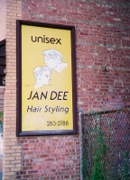 Jan Dee Hair Styling, Montrose Avenue near Mason. Gone