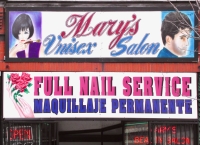 Mary's Unisex Salon, Clark near Lawrence. Gone