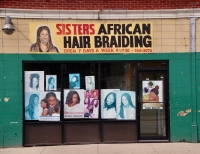 Sisters African Hair Braiding, 51st Street near Michigan Avenue. Gone