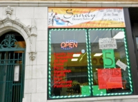 Sandy Beauty Salon, Lawrence Avenue near Whipple. No longer at this location.