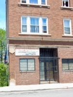 Dorothy's Barber Shop, Pershing Road at Calumet Avenue. Gone