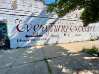 Everything Excellent, 45th Street and Cottage Grove, adjacent to Golden Fish. Still there as of 2024.