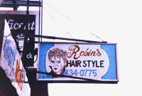 Robin’s Hair Style, Kedzie Avenue at 78th Street. Gone