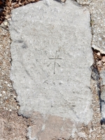 Cross, Ana. Chicago lakefront stone carvings, Calumet Park. 2019