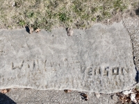 Willy, Venson, Ian + J(??), Sam. Chicago lakefront stone carvings, Calumet Park. 2024