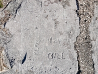 4-24-70, Herb, Bill, HP. Chicago lakefront stone carvings, Calumet Park. 2024