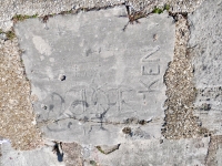 Joe, Ken, BL, LIN, AL. Chicago lakefront stone carvings, Calumet Park. 2024