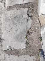 Alan + Nancy, Joe, Dave Micus, VC + EG, others. Chicago lakefront stone carvings, Calumet Park. 2024