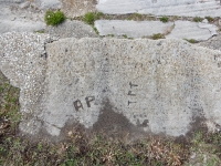 One, AP, TPT, Bud, others. Chicago lakefront stone carvings, Calumet Park. 2019