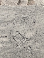 JC. Chicago lakefront stone carvings, Calumet Park. 2024