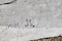 JR. Chicago lakefront stone carvings, Calumet Park. 2020