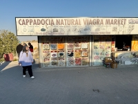 Cappadocia Natural Viagara Market. Fresh and Traditional Nuts. Uchisar.