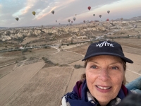 On the balloon