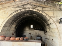 The oven at Aravan Evi restaurant.