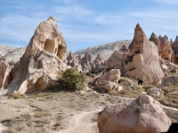 Zelve Open Air Museum, a UNESCO site with former cave dwellings, chapels and more.