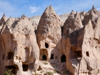 Zelve Open Air Museum, a UNESCO site with former cave dwellings, chapels and more.