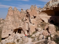 Zelve Open Air Museum, a UNESCO site with former cave dwellings, chapels and more.