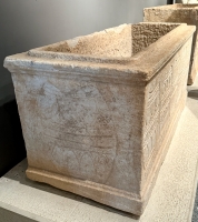 Sarcophagus of an Olympic champion, 3rd century. Antalya Museum.