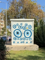 Well-protected utility box, Antalya