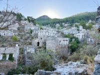 Abandoned 19th century Greek village at Kayakoy.