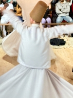 Dervish performance at the Saruhan Caravanserai.