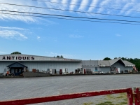 The former antique mall