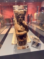 A remarkable carving in ivory depicting Emperor Trajan and the Roman army in a victorious campaign against the Dacians, 2nd century, Ephesus Museum.