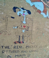 The real Mickey is retired and living in Miami!! Nelson Pam 99. Chicago lakefront paintings, between Foster Avenue and Bryn Mawr. 2006