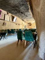 Inside a cave restaurant, Uçhisar