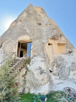 A cave restaurant, Uçhisar.