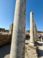 Pillar with gladiatorial graffiti, Perge