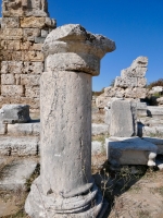 Graffiti or inscription, Perge.