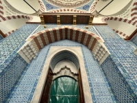 Spectacular tile work at the Rüstem Pasha Mosque