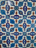 Spectacular tile work at the Rüstem Pasha Mosque