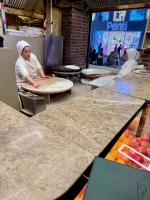 Making gozleme, Istanbul.