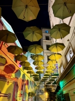 Umbrella alley, Istanbul