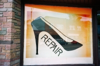 Shoe Repair, 63rd Street near Kedzie Avenue, Chicago. 1995