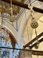 These look like carved whimsies, but they are made of marble. Mevlâna Museum, Konya.