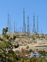 A forest of communication towers, Konya.