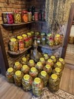 Pickles galore at Lokmahana Restaurant, Konya