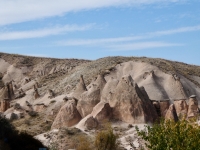 The light makes these Cappadocian lanscapes look like models.