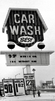 Best Car Wash, Calumet City, Illinois, c. 1984.