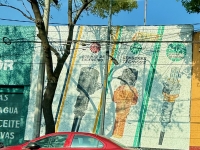 Doctores, Mexio City. Not all grand Mexico City murals are political