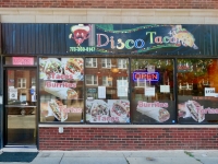 Disco Taco, Montrose Avenue near Ashland. Still there as of 2024.