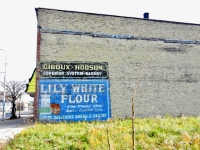 Lily White Flour ghost sign, Muskegon, Michigan