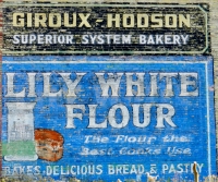 Lily White Flour ghost sign, Muskegon, Michigan