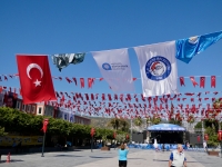 Demre flags for Turkey