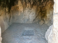 Inside a rock-cut tomb, Myra