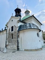 Church of St. Adalbert, Krakow, dating back to the 11th century but with later additions.