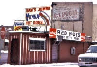 Sam's Red Hots, Western Avenue and Armitage, Chicago. c. 1997